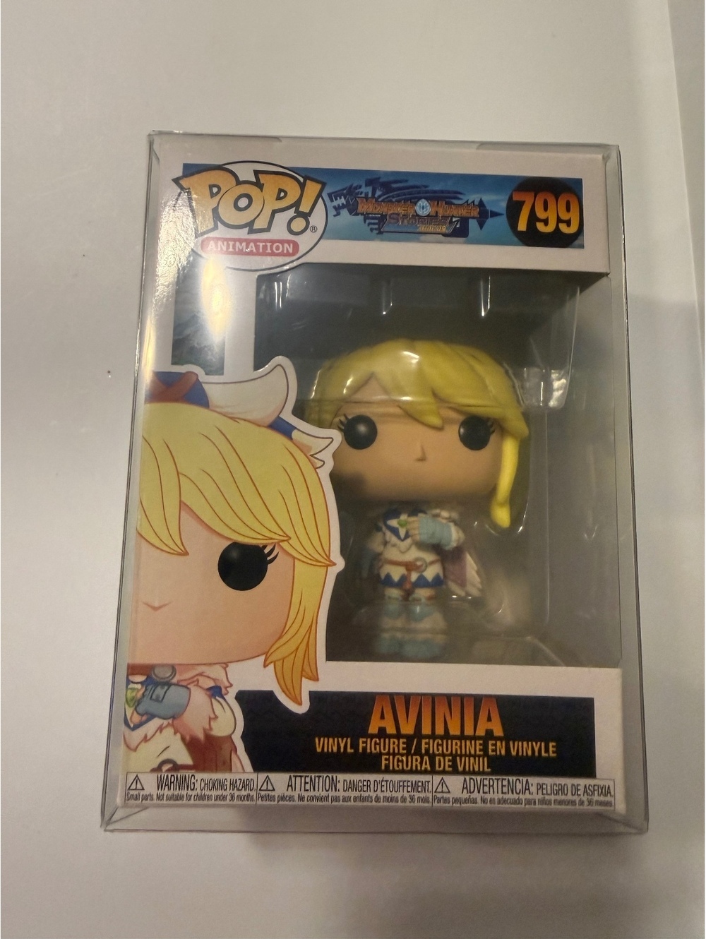 Funko Pop! Animation Monster Hunter Stories Ride On Avinia #799 w/ Protector